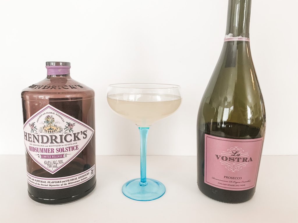 French 75 with Prosecco